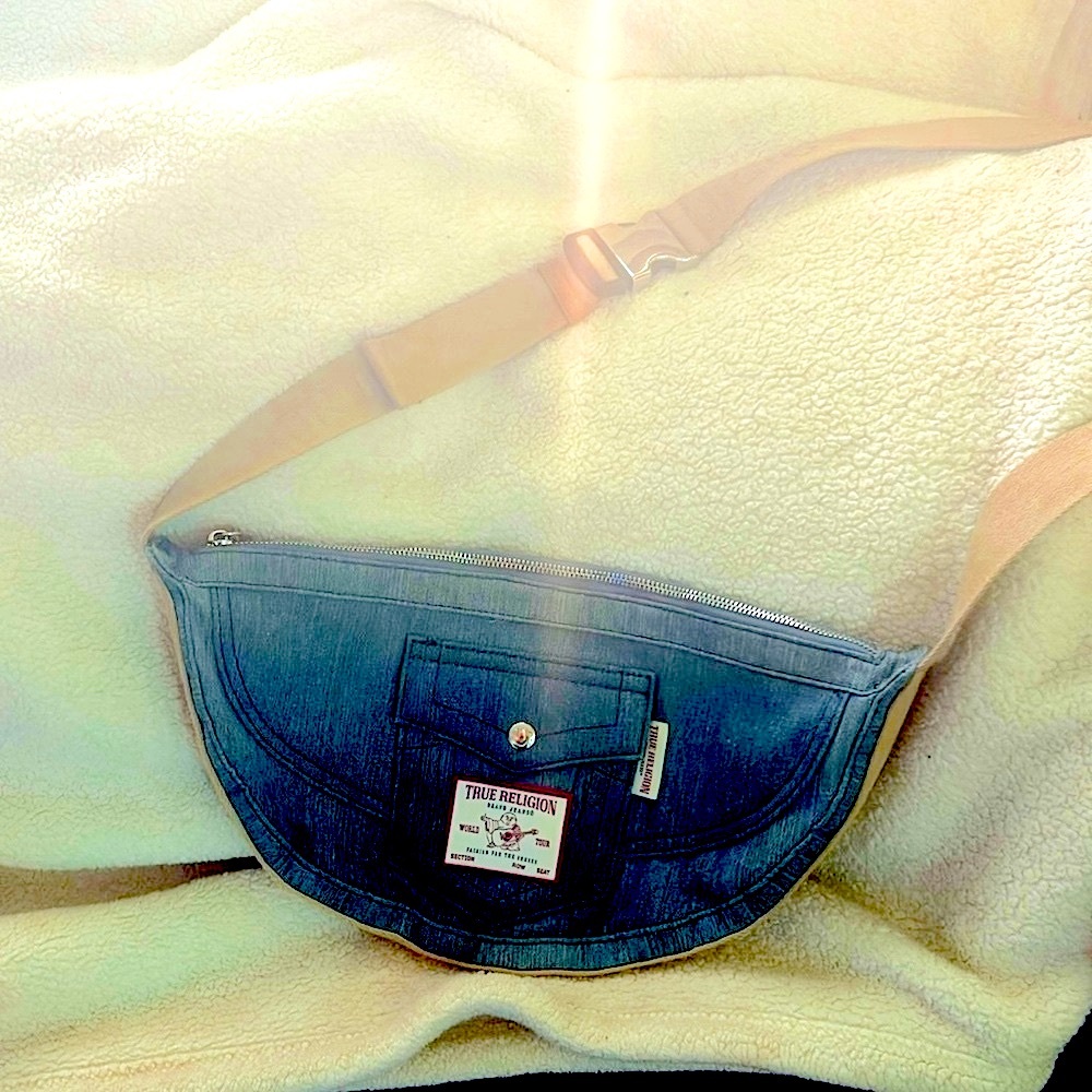 Blue Jean Handbag.